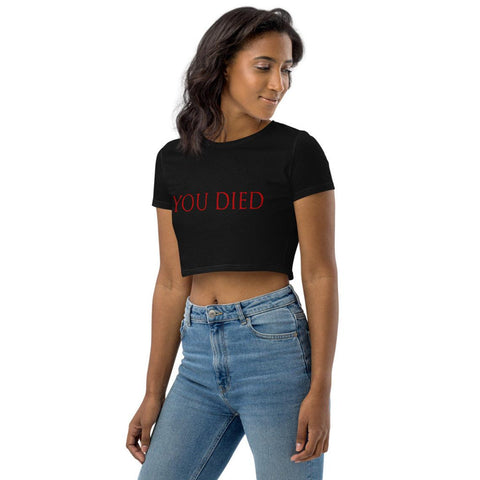 YOU DIED Crop Top