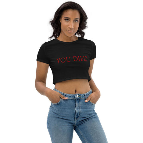 YOU DIED Crop Top