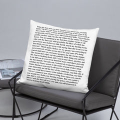 Navy Seal Copypasta Pillow