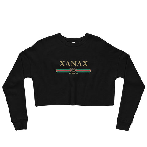XANAX Crop Sweatshirt