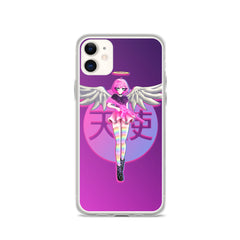 Neon Angel iPhone Case