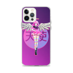 Neon Angel iPhone Case