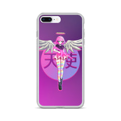 Neon Angel iPhone Case