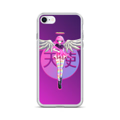 Neon Angel iPhone Case