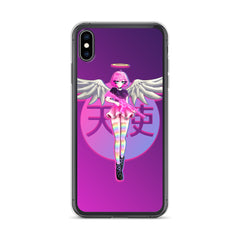 Neon Angel iPhone Case