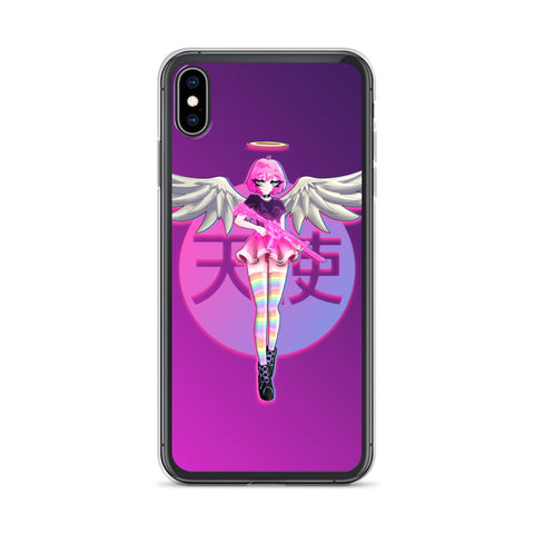 Neon Angel iPhone Case
