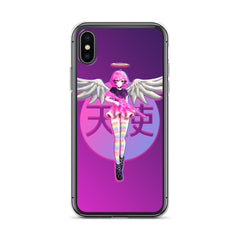 Neon Angel iPhone Case