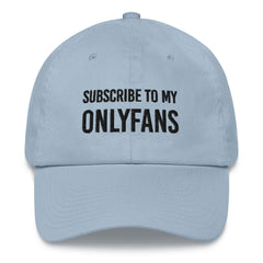 Subscribe to my OnlyFans Dad hat