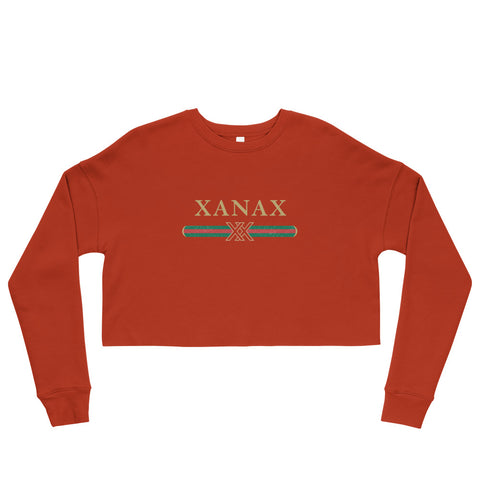 XANAX Crop Sweatshirt