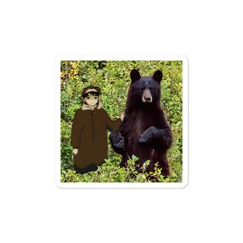 save the bears sticker