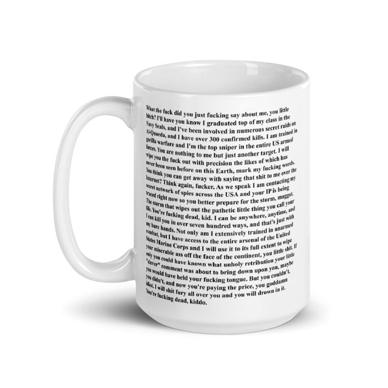 Navy Seal Copypasta Mug