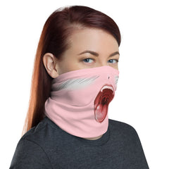 Ahegao Pink Neck Gaitor